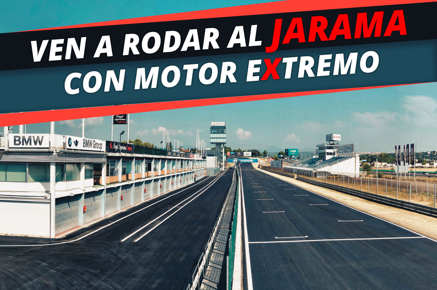 Ven a rodar con nosotros al Circuito del Jarama